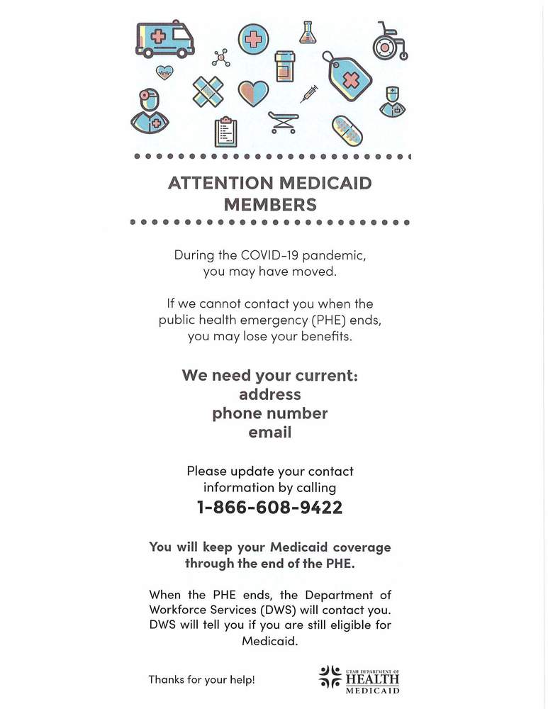 Attention Medicaid Members